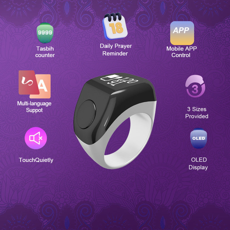 Smart Tasbeeh Ring