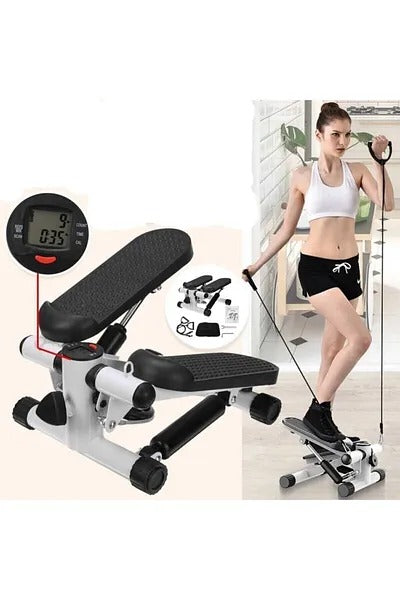 Fitness Stepper Exerciser with Rope