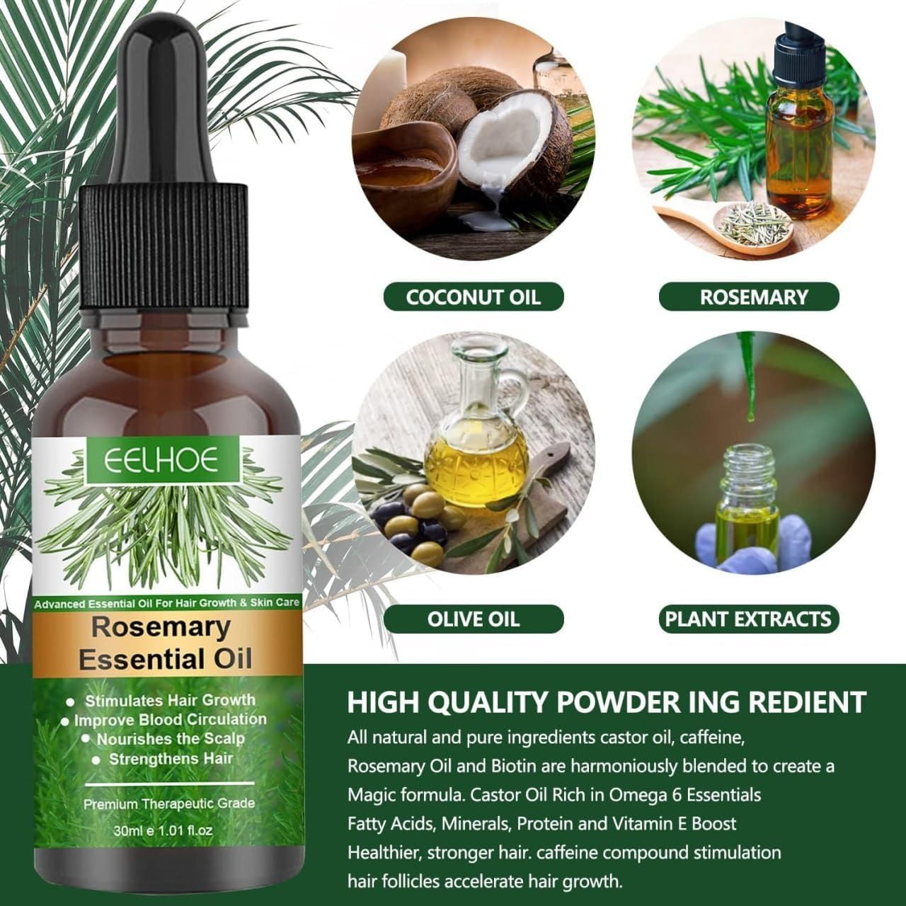 Rosemary Flourish Oil for Hair Growth 30ml